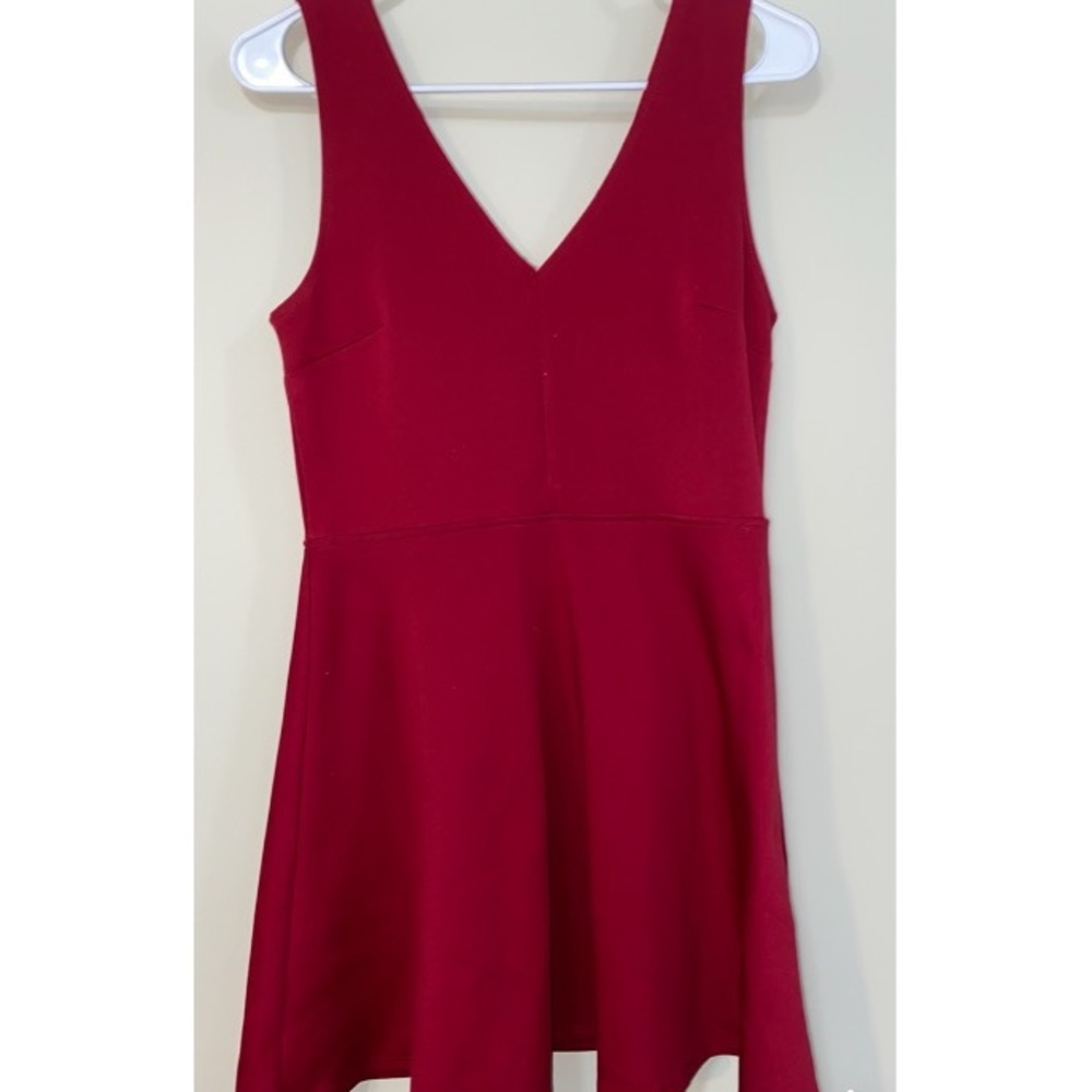 Forever 21, red dress, large
